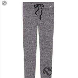 VS PINK Grey cozy campus legging